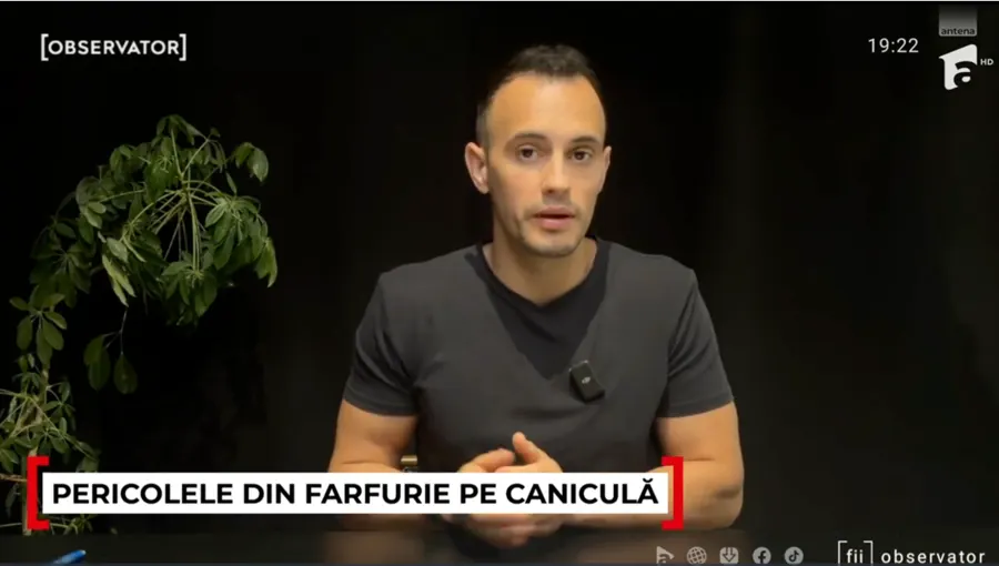 Fabius Antal la Observator, Antena 1: Pericolele din farfurie pe caniculă